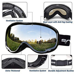 HUBO SPORTS OTG glasses fit showing comfort with prescription eyewear under goggles