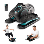 HUEIYEH front view showing compact elliptical and quiet design benefit
