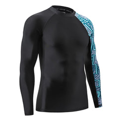 HUGE SPORTS sleeve seam detail showing four-way stretch and durability