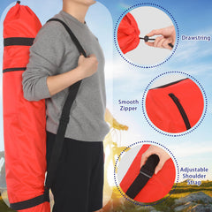 Huhumy adjustable shoulder strap and exterior pocket for hands-free convenience