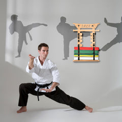 humberboat medal hanger with ribbons keeping medals organized and visible