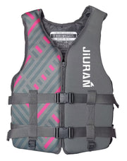 huraty front view vest showing fit and quick-release buckles for secure wear