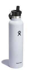 Hydro Flask Flex Straw Cap closed detail showing leakproof benefit