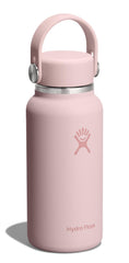 Hydro Flask cap detail with removable strap illustrating secure leakproof closure