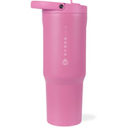 HydroJug Sport front view showing taffy color and full-capacity benefit