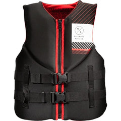 Hyperlite Indy CGA vest front view showing secure fit and approved safety