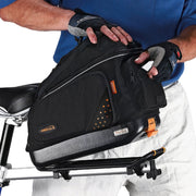 Ibera commuter front view showing clip-on mounting and organized appearance
