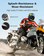iBytoc worn on thigh lifestyle shot showing fit and mobility benefit: hands-free convenience