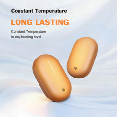 ICARER FAMILY hand warmer in palm demonstrating comfortable grip and instant heat benefit