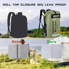iculbag padded shoulder straps and waist buckle for comfortable carrying