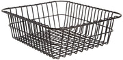 Igloo wire basket front view showing black coated steel and organized storage benefit