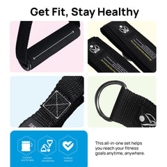 INEVIFIT cushioned handle and metal clip detail for secure grip