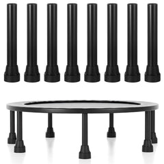 Innconee replacement legs front view showing complete eight-piece set for secure support