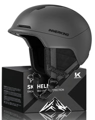 InnerKing helmet front view showing shell and ventilation, lightweight protection