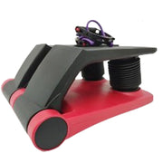 INTBUYING front view of compact twist stepper shows portability and space savings