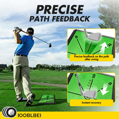 IOOBLBEI velvet pad close-up highlighting texture that records strike locations for better adjustments