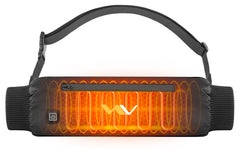 ipremium heated hand warmer pouch front view showing shape and zipper for easy access and warmth