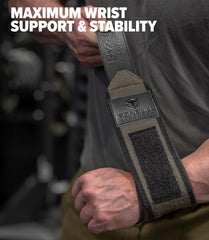 Iron Bull Strength close-up of dense fabric and stitching for durable support