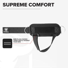 Iron Bull Strength metal D-ring and reinforced stitching for reliable durability