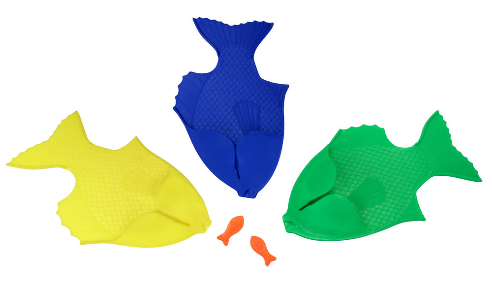 Ironwood Pacific starter set packaging showing included fish and plugs for fun practice