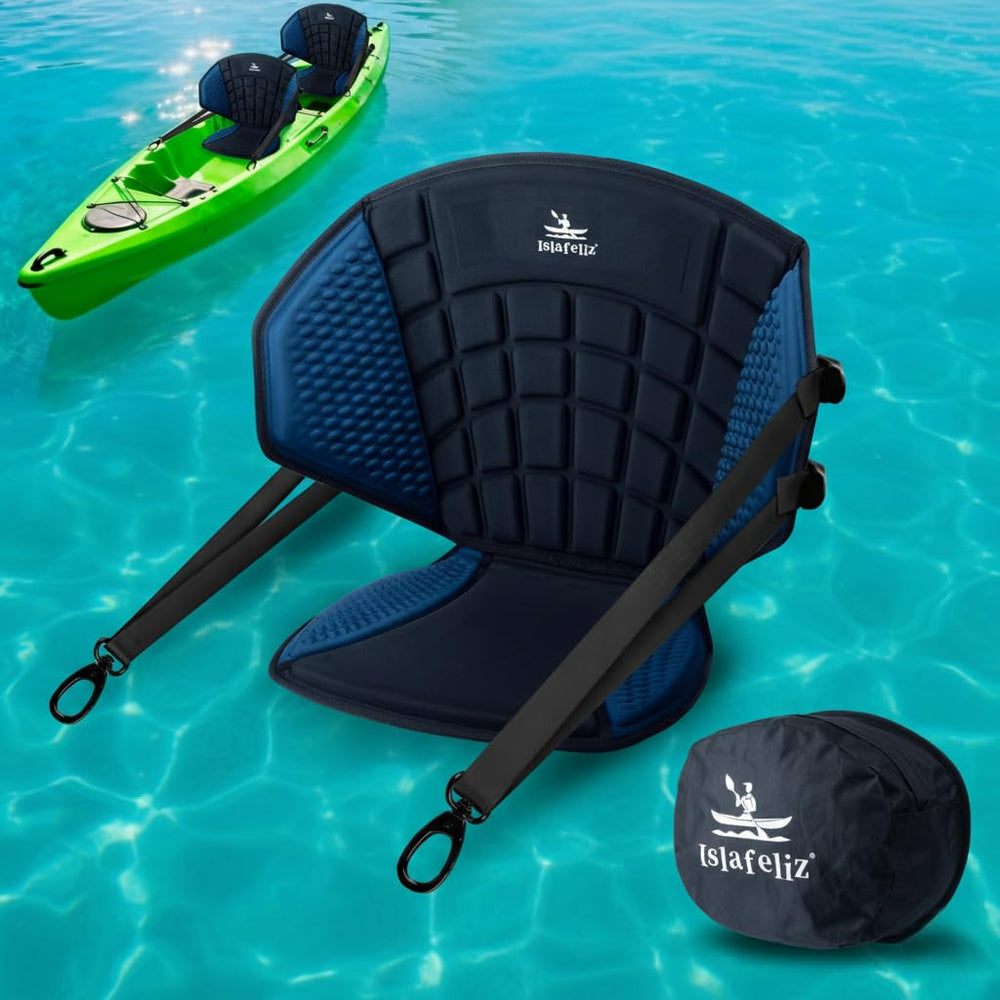 Islafeliz front view showing full cushioned seat improving comfort