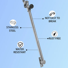 ISURE MARINE close-up of mirror-polished stainless steel highlighting corrosion resistance