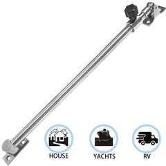 ISURE MARINE knob and clamp detail demonstrating tool-free locking for secure hold