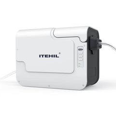 ITEHIL front view showing compact purifier and easy-carry design for portability