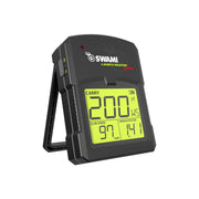 Izzo Swami Launch Master Lite front view showing compact monitor and quick readings benefit portability