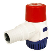Jabsco Rule 1100 front view showing compact pump and durable housing for reliable bilge removal