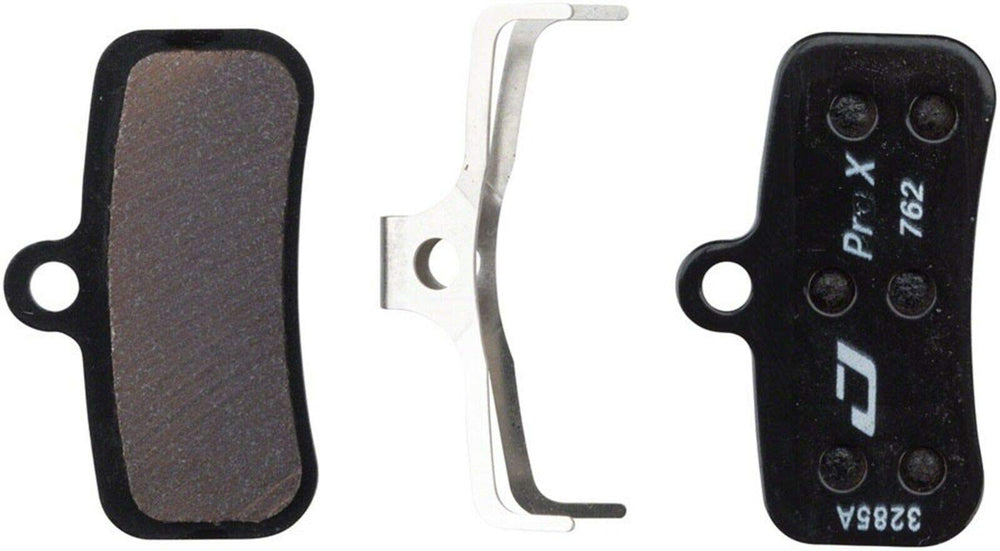 Jagwire front view of sintered brake pad showing form and fit for reliable stopping