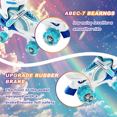 Janplay close-up of light-up PU wheel highlighting glow and durability