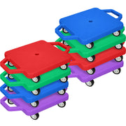 Jerify colorful front view of eight scooter boards showing set and benefits