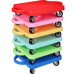 Jerify scooter board front view showing stable base and bright color benefit