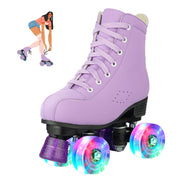 jessie front view purple skates showing stylish design and stable fit