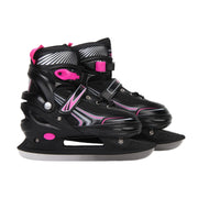 JGMLZK front view of red adjustable skates showing fit and style benefits