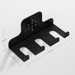 JNIHEEP barbell holder in a garage gym scene saving floor space and keeping bars organized