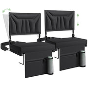 Jocoevol front profile on bleacher showing cushioned comfort