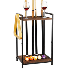 Jolensoy front view of 10-hole rack showing organized storage benefit