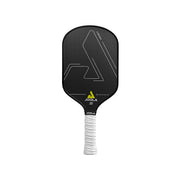 JOOLA Vision front view showing elongated head and aerodynamic shape for faster swings