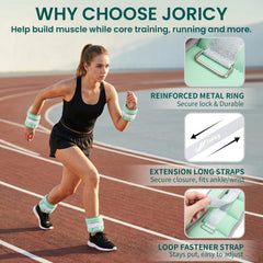 JORICY pile of iron-shot weight inserts showing consistent resistance and durability