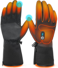 JS LifeStyle heated gloves front view showing design and warmth
