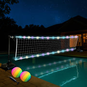 JstFrU assembled net and packaging showing full pool setup and ease