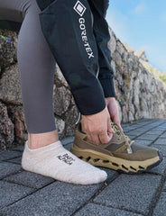 Juclise cushioned sole detail showing padding for impact protection and support