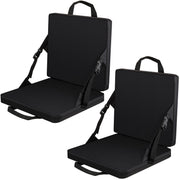 Juexica front view of two padded seats showing durable cushion and comfort