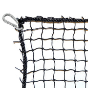 Just For Nets front view of black golf net showing full coverage and durability