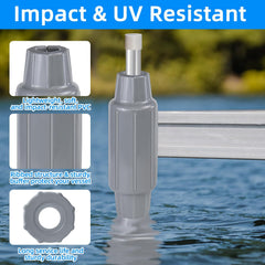 JYINCPED molded-in inflation valve detail for firmness adjustment