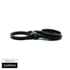 K-Edge mounted on a road bike showing Garmin placement and improved visibility