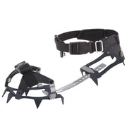 Kahtoola K-10 front view showing full crampon and stable traction