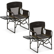 kamopot director chair front view showing sturdy frame and seating comfort
